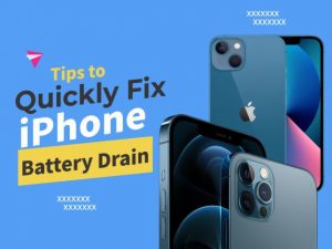 Tips to quickly fix iPhone battery drain